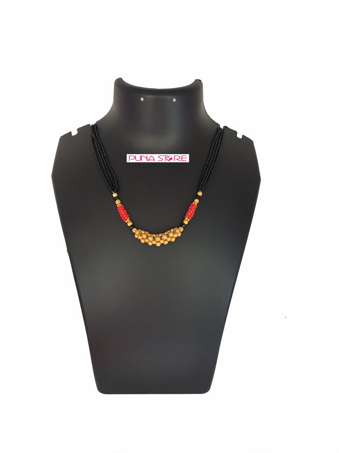 Puna Store Gold Plated Thushi Mangalsutra PS-DR-8