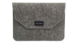 Puna Store Felt Laptop Sleeve(14.5", Gray)