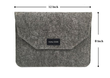 Puna Store Felt Laptop Sleeve(11", Gray)