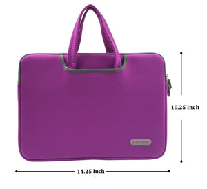 Puna Store Laptop Sleeve with Handle (14.5", Magenta)