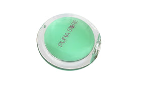 Puna Store 2X Magnifying Two Side Pocket Cosmetic Mirror, Round (Seafoam Green)