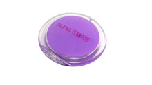 Puna Store 2X Magnifying Two Side Pocket Cosmetic Mirror, Round (Lavender)