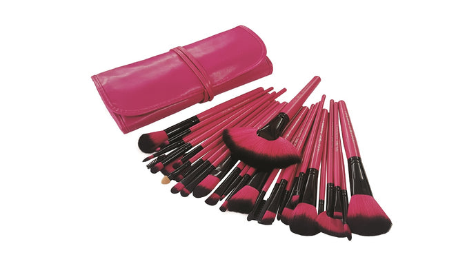 Puna Store 30 Piece Makeup brush Set (Pink)
