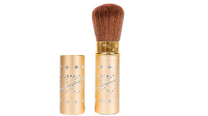 Dream Maker® Retractable Face Powder Blush Brush (Peach)