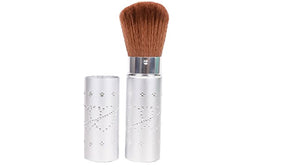 Dream Maker® Retractable Face Powder Blush Brush (Silver)